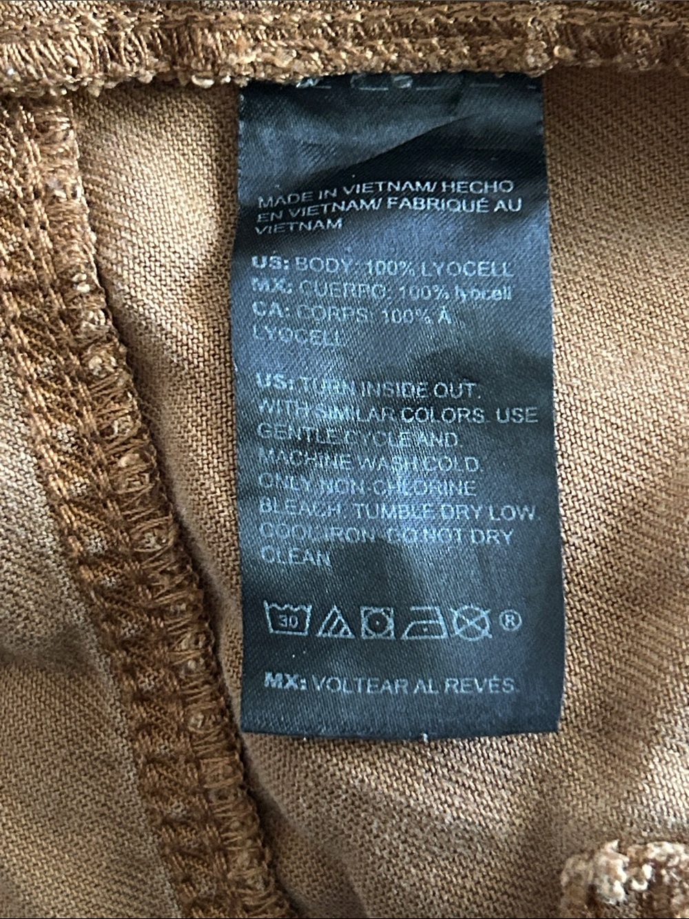 White House Black Market straight ankle Pret cargo pants sz 14 - Picture 5 of 5